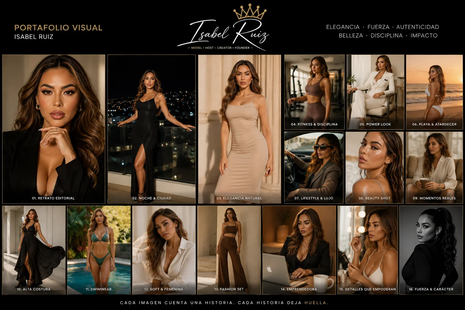 Moodboard editorial de Isabel Ruiz